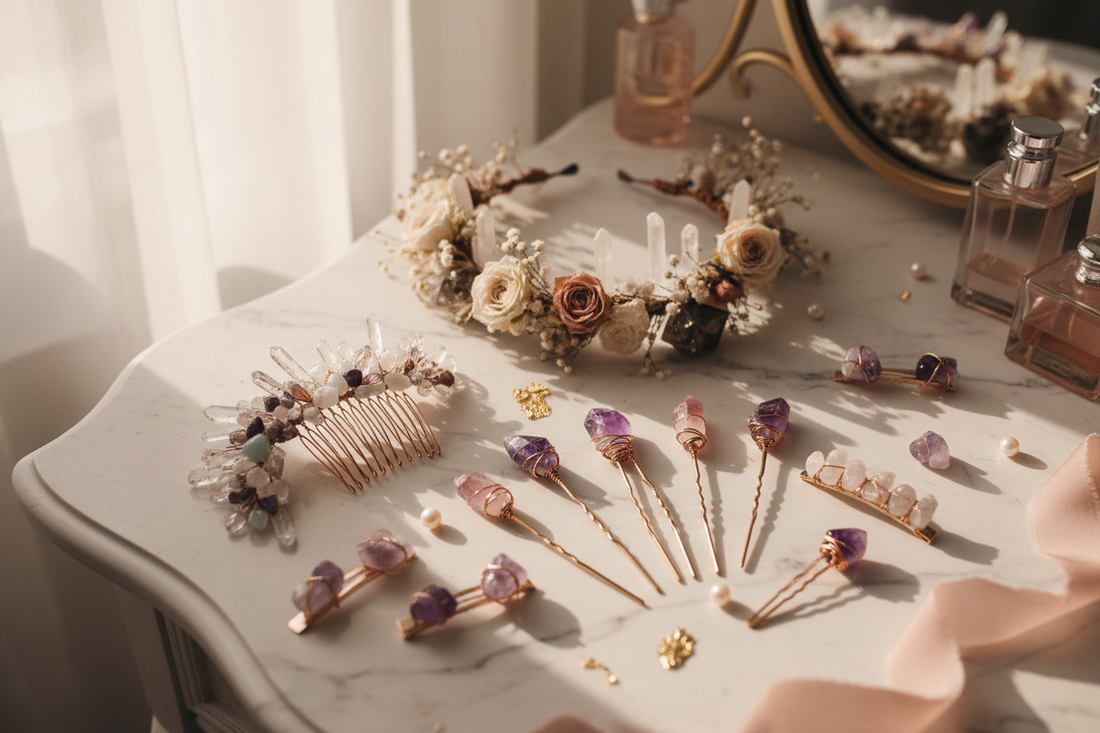 DIY Crystal Hair Accessories: Wearable Energy for Your Crown Chakra