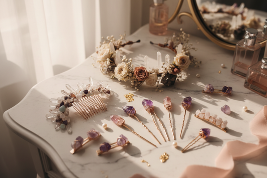 DIY Crystal Hair Accessories: Wearable Energy for Your Crown Chakra