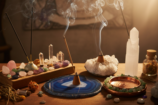 DIY Crystal Incense Holders: Functional Art for Sacred Smoke & Ritual
