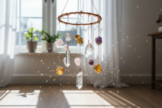How to Create a Crystal Mobile for Window Energy: Catch Light & Amplify Magic