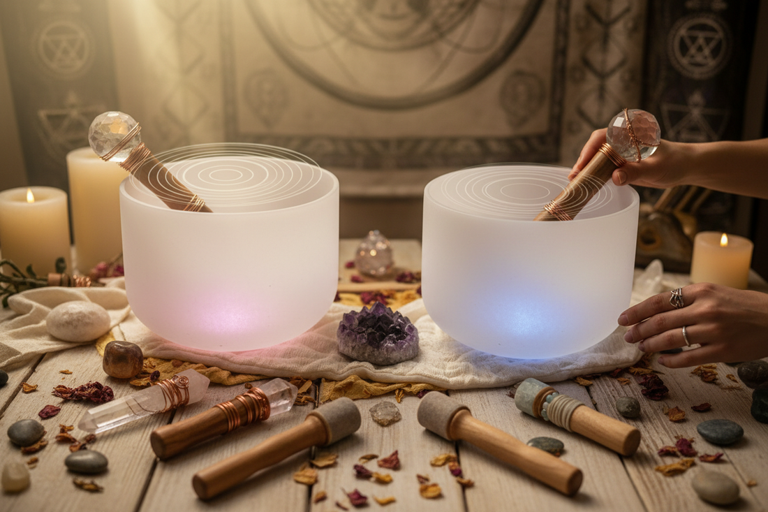 DIY Crystal Singing Bowl Mallets: Enhance Your Sound Healing Practice with Stone Energy