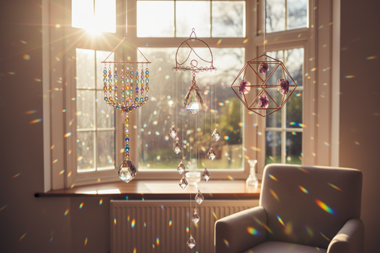 DIY Crystal Sun Catchers: Rainbow Magic for Your Windows & Light Play