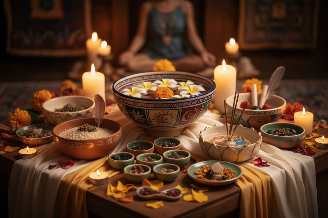 DIY Offering Bowls: Painting & Consecrating Ceramics for Sacred Devotion - Nicole's ritual universe