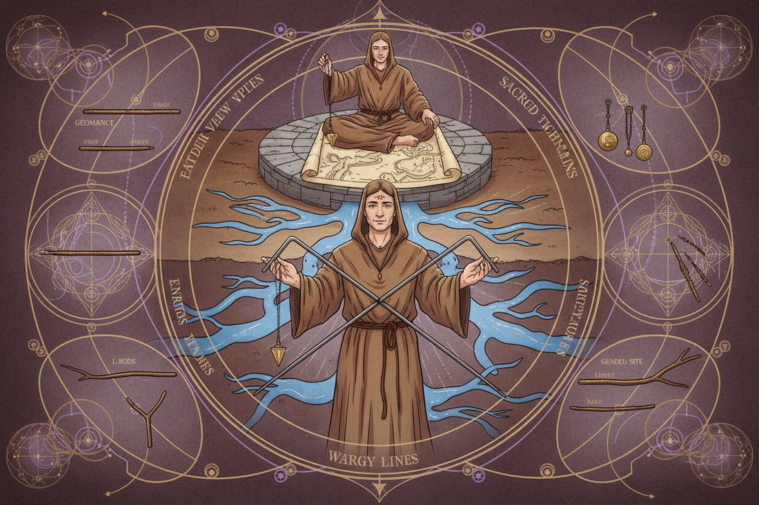 Dowsing Sacred Sites: Finding Energy Lines and Water Veins - Nicole's ritual universe