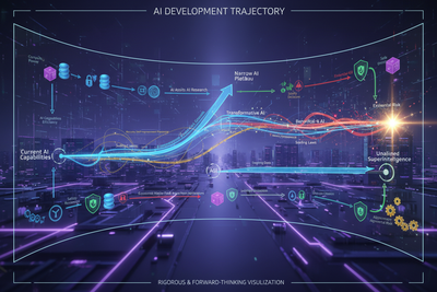 DPMT in AI Development: Modeling Progress, Safety, and the Path to AGI