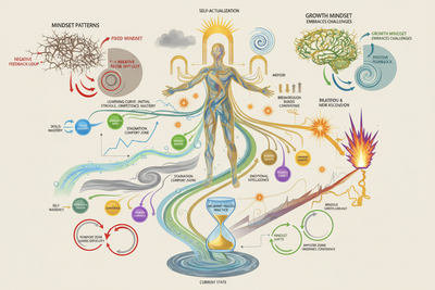 DPMT in Personal Growth: Dynamic Modeling of Skills, Mindset, and Self-Actualization