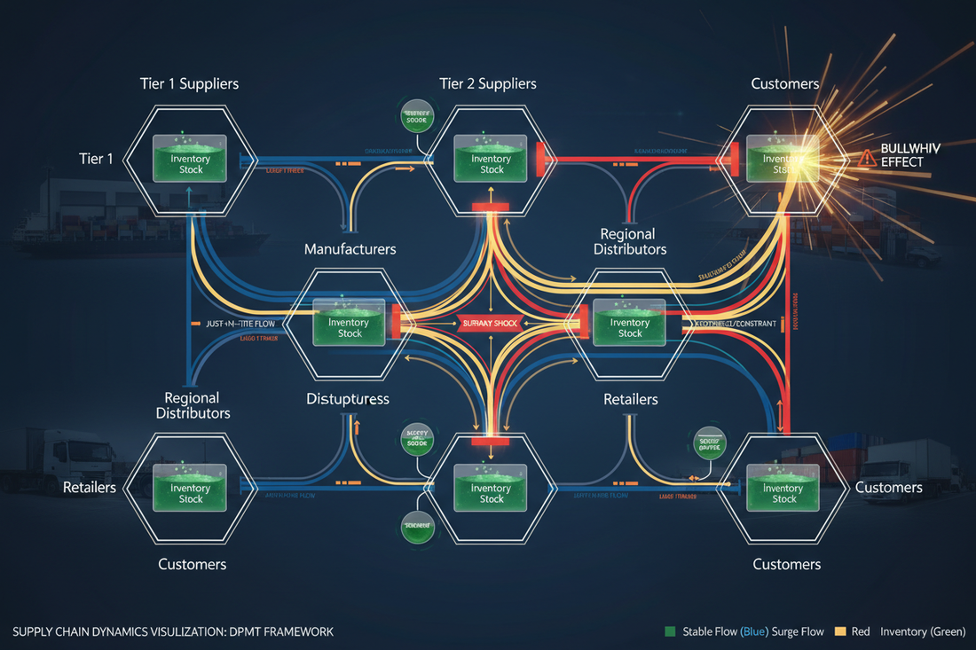 DPMT in Supply Chain Management: Modeling Demand, Inventory, and Disruption Dynamics - Nicole's ritual universe