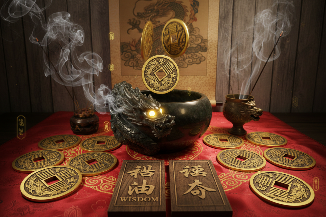 Dragon Raises Head Divination: Dragon Oracle and I Ching Readings - Nicole's ritual universe