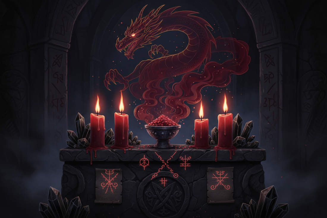 Dragon's Blood Power Spells: Rituals for Protection, Banishing, and Amplification