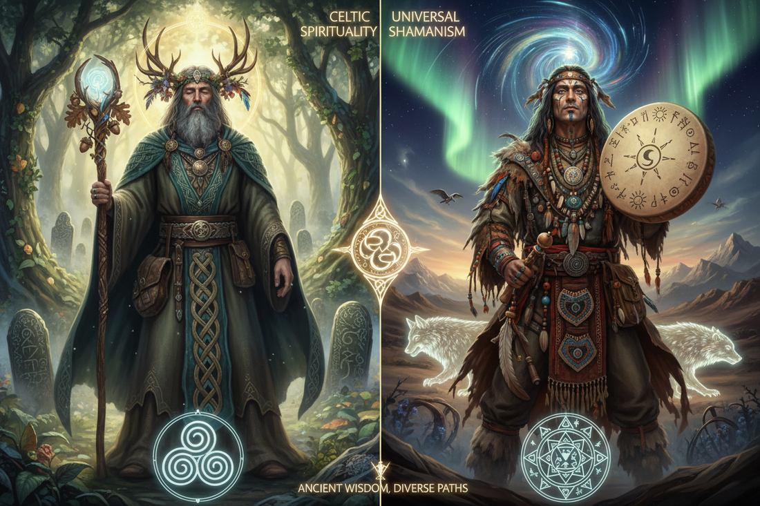 Druid vs Shaman: Celtic vs Universal - Nicole's ritual universe