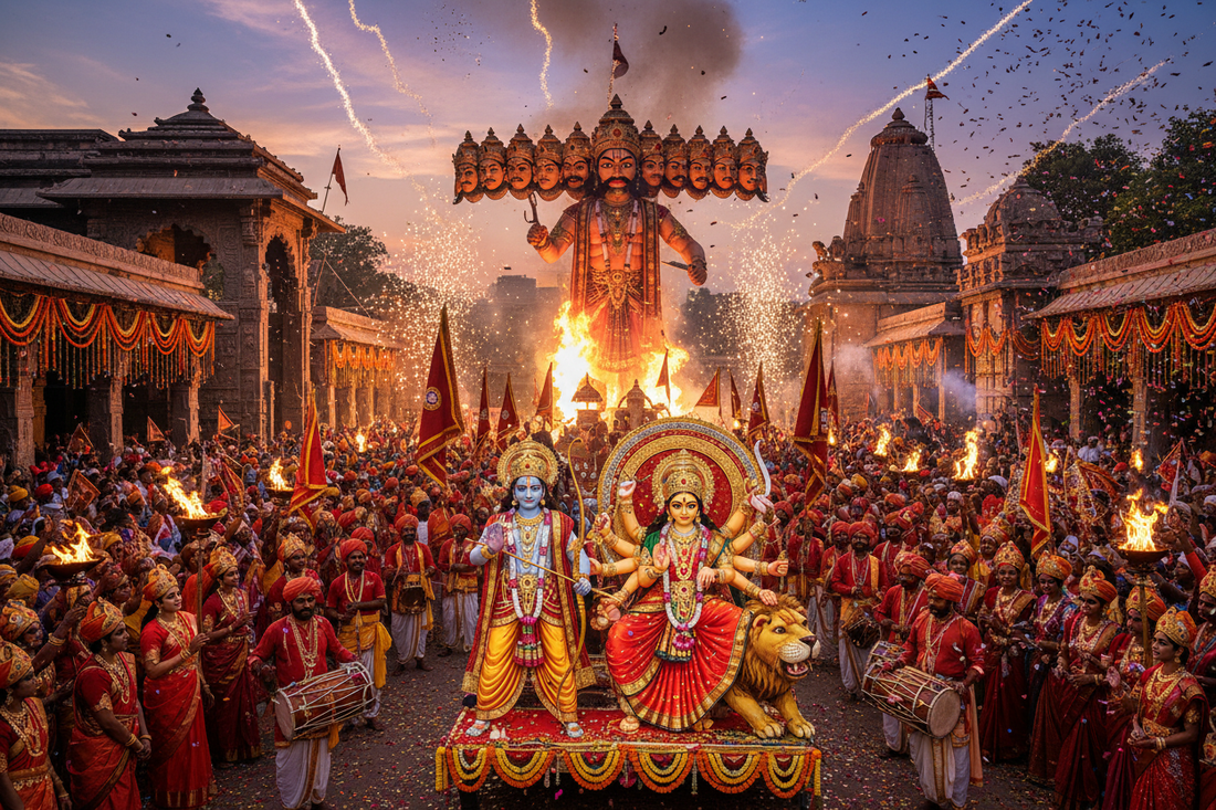 Dussehra: History and Hindu Festival of Victory - Nicole's ritual universe