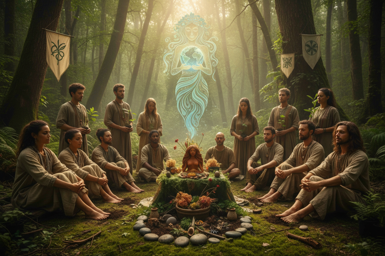 Earth Ritual Words Earth Day: Ecological Spirituality - Environmental Worship & Planetary ...