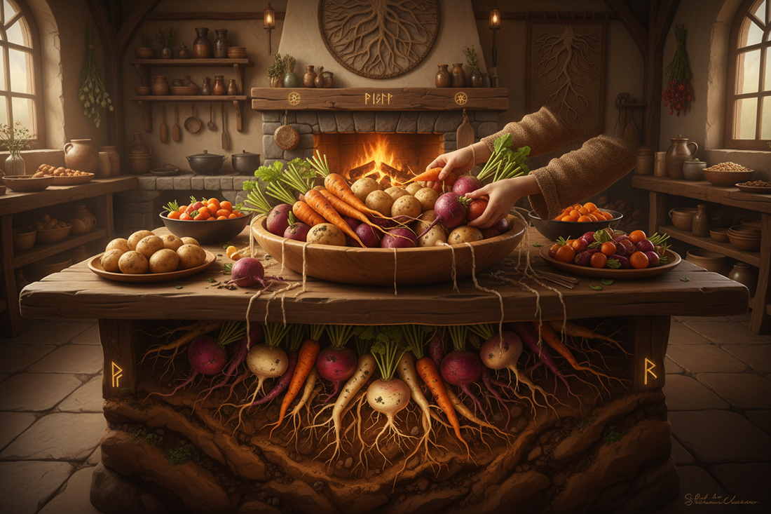 Earth Element: Root Vegetables and Grounding Meals - Nicole's ritual universe