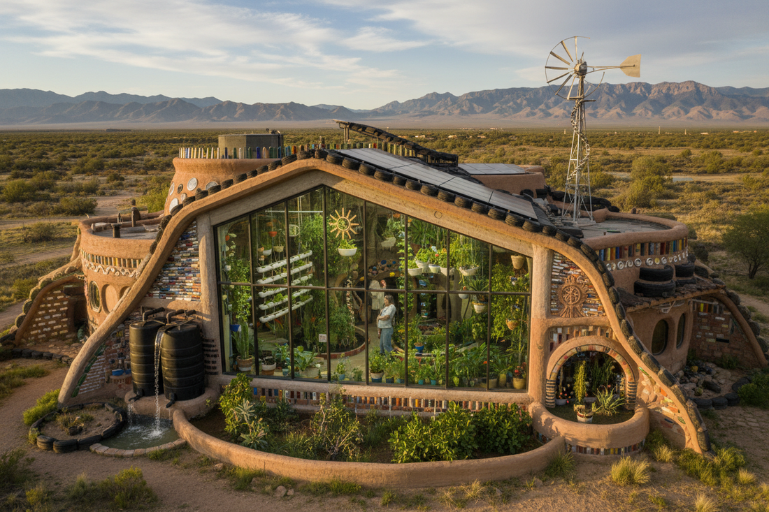 Earthships and Sustainable Mysticism: Living Buildings - Nicole's ritual universe