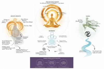 Eastern Philosophy and Locus: Non-Duality and Worth