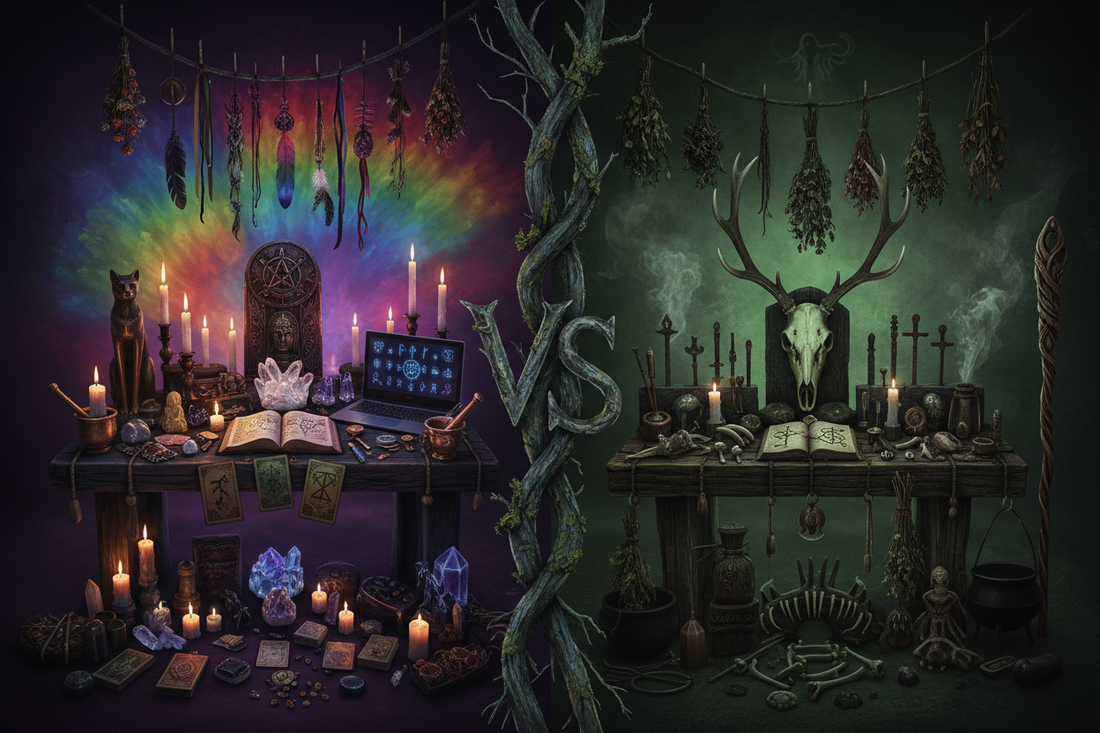 Eclectic Witchcraft vs Traditional Witchcraft: Which Path is Right for You? - Nicole's ritual universe