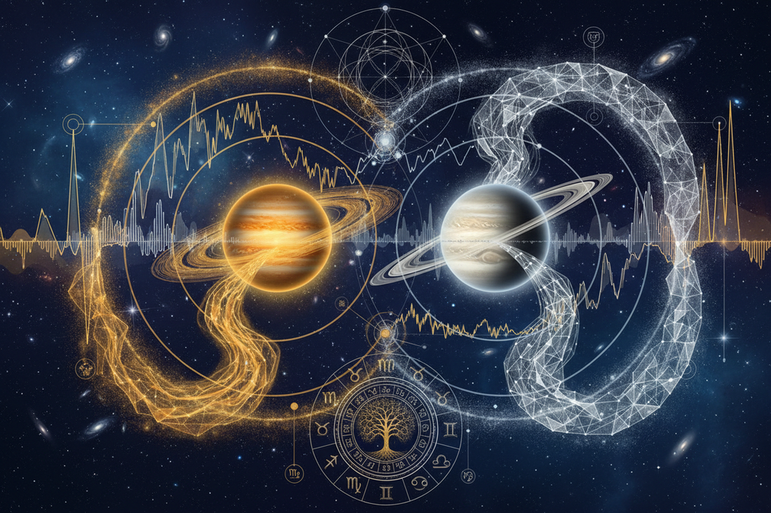 Economic Cycles and Astrological Transits: Jupiter, Saturn, and Prosperity