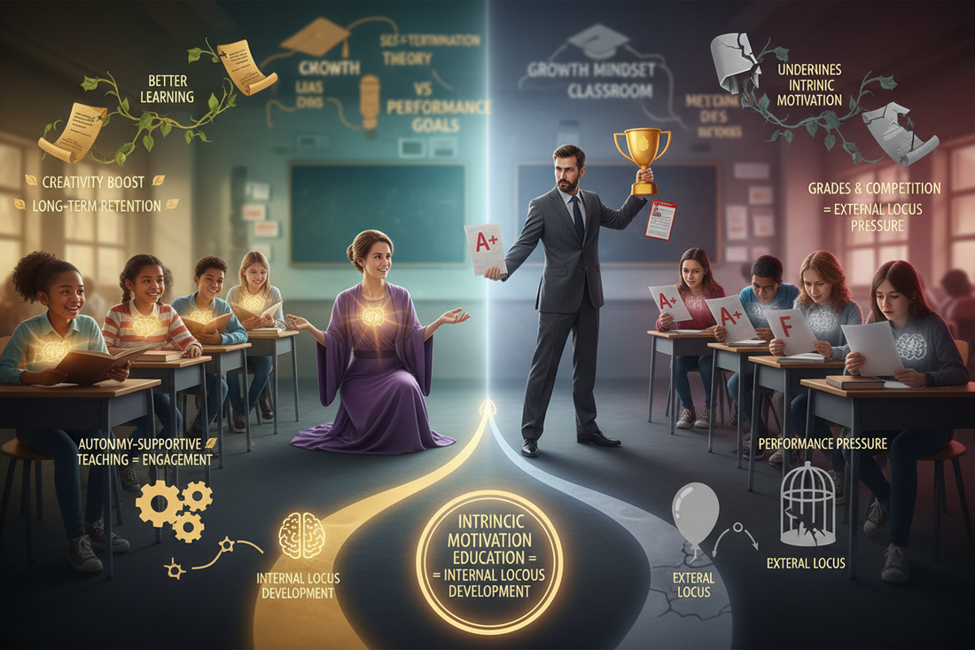 Research on Education: Intrinsic vs Extrinsic Motivation in Schools - Nicole's ritual universe