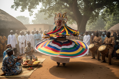 Egungun Festival: Yoruba Ancestor Masquerade - When the Dead Return in Cloth and Dance