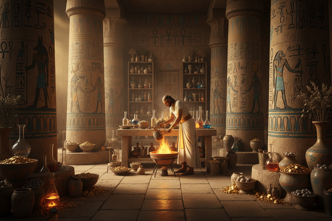 Alchemy in Ancient Egypt: Khemeia and Sacred Chemistry - Nicole's ritual universe
