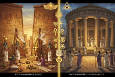 Egyptian Mysteries vs Greek Mysteries: Isis and Eleusis Compared