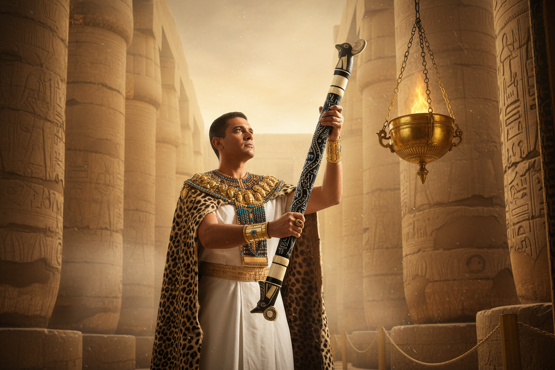 The Egyptian Wand: Heka Magic, the Was Scepter, and the World's Oldest Wand Tradition