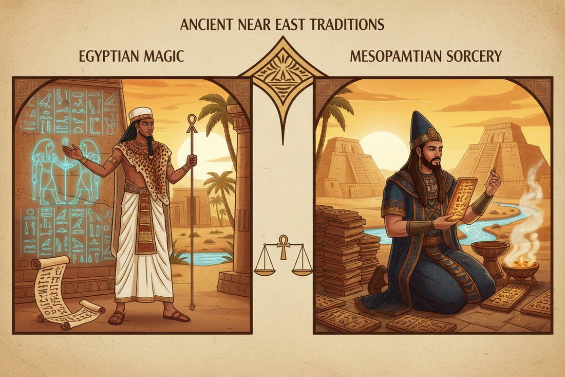 Egyptian vs Mesopotamian Magic: Ancient Near East - Nicole's ritual universe
