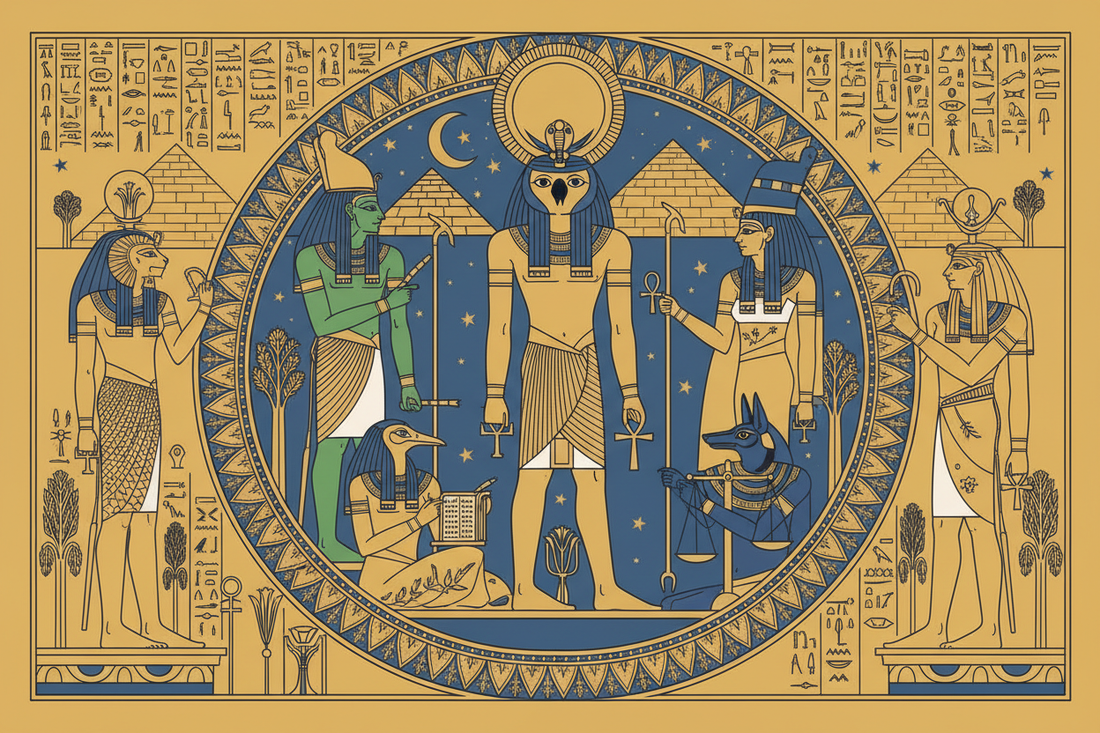 Egyptian Mythological Archetypes: Ra, Isis, Osiris & the Ennead