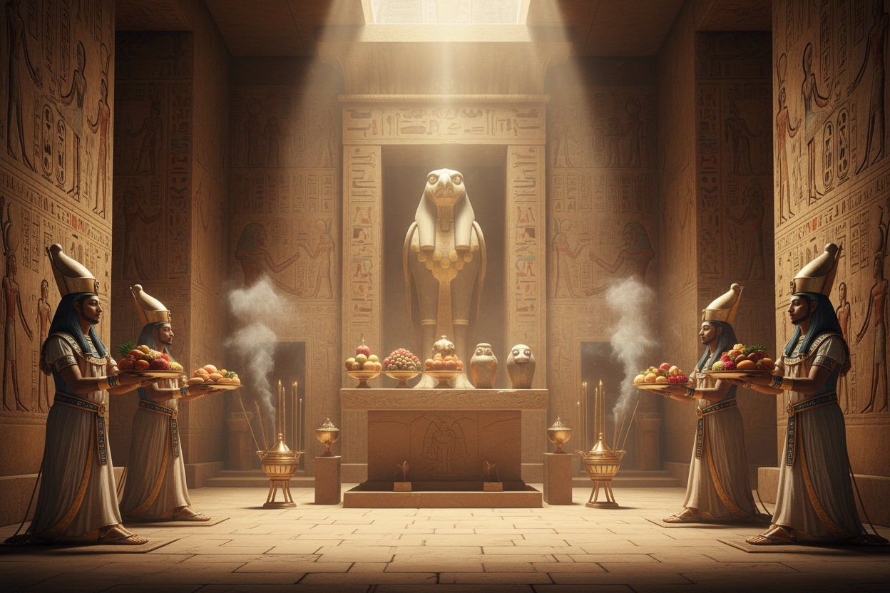 Ancient Egyptian Temple Rituals: Daily Rites, Mysteries & the Opening ...