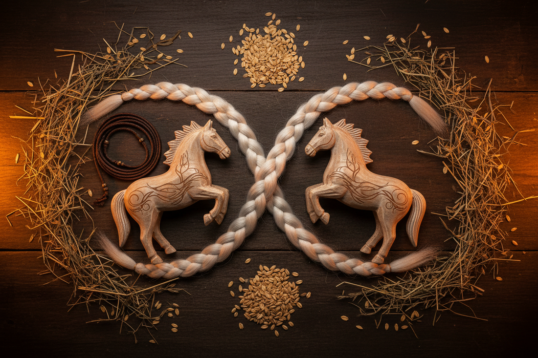 Ehwaz Rune Amulet: Crafting Norse Horse & Sacred Partnership Talismans