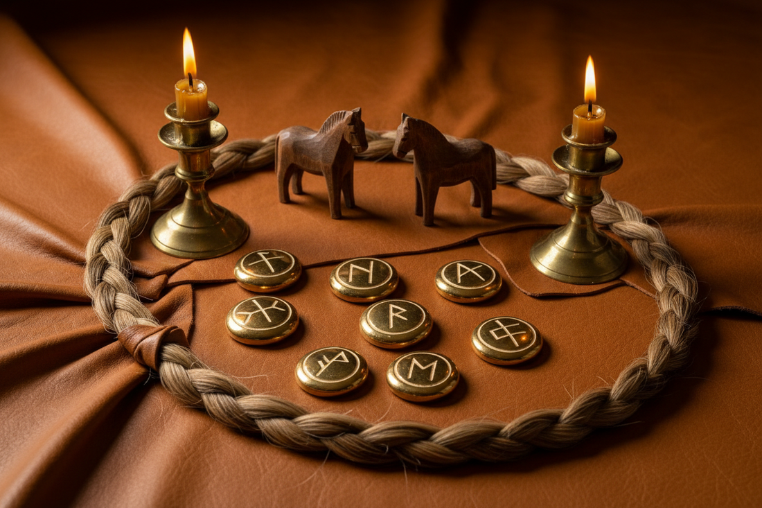 Ehwaz Rune Divination: Reading Partnership, Movement & Sacred Bonds in Spreads