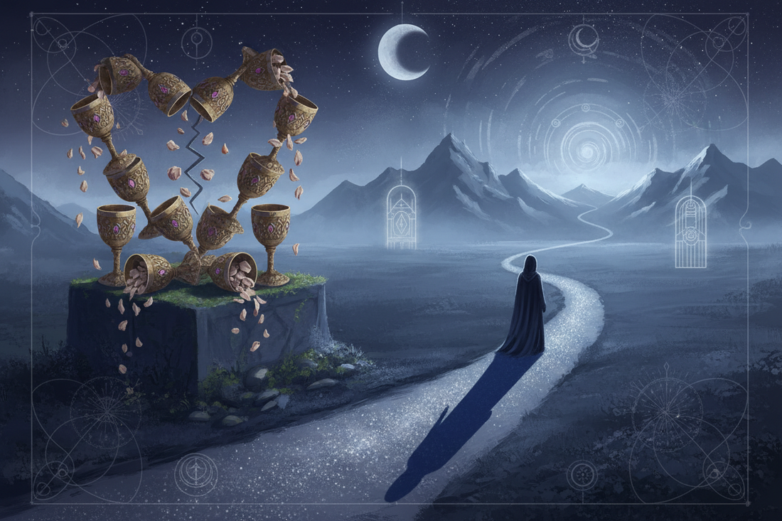Eight of Cups in Love Readings: Walking Away from Good Love - Nicole's ritual universe