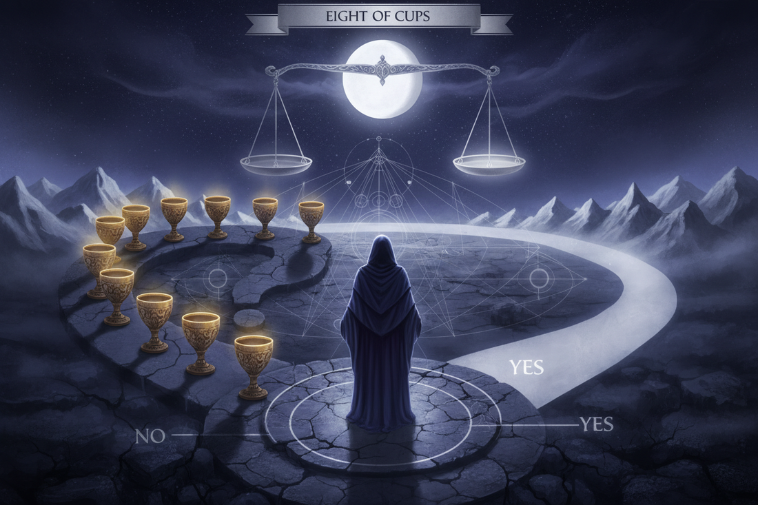 Eight of Cups Yes or No? (Plus Timing Predictions) - Nicole's ritual universe
