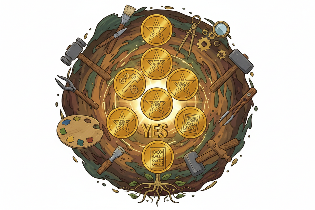 Eight of Pentacles Yes or No? (Plus Timing Predictions)