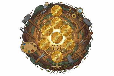 Eight of Pentacles Yes or No? (Plus Timing Predictions)