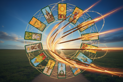 Eight of Wands Combinations: With Major & Minor Arcana