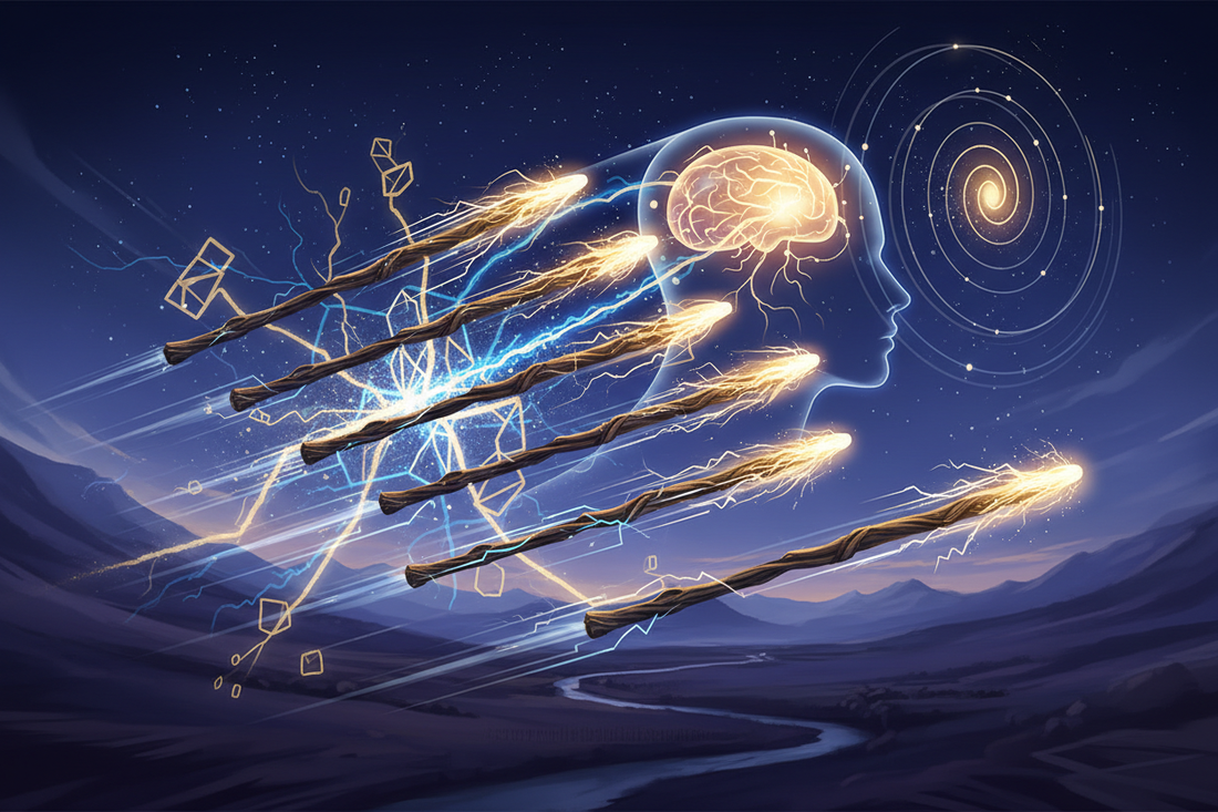 Eight of Wands — Momentum, Overdrive, and Flow State - Nicole's ritual universe