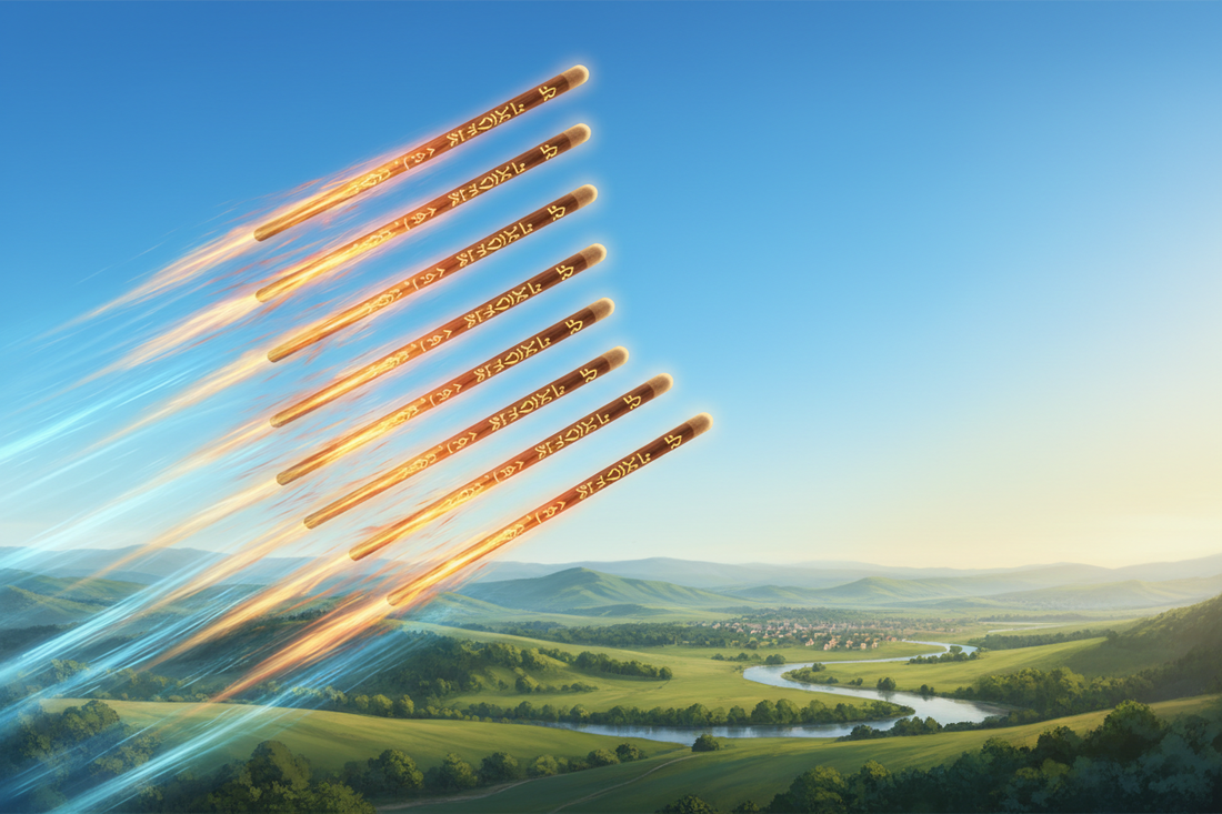 Eight of Wands Tarot Card: Complete Guide to Meaning & Symbolism - Nicole's ritual universe