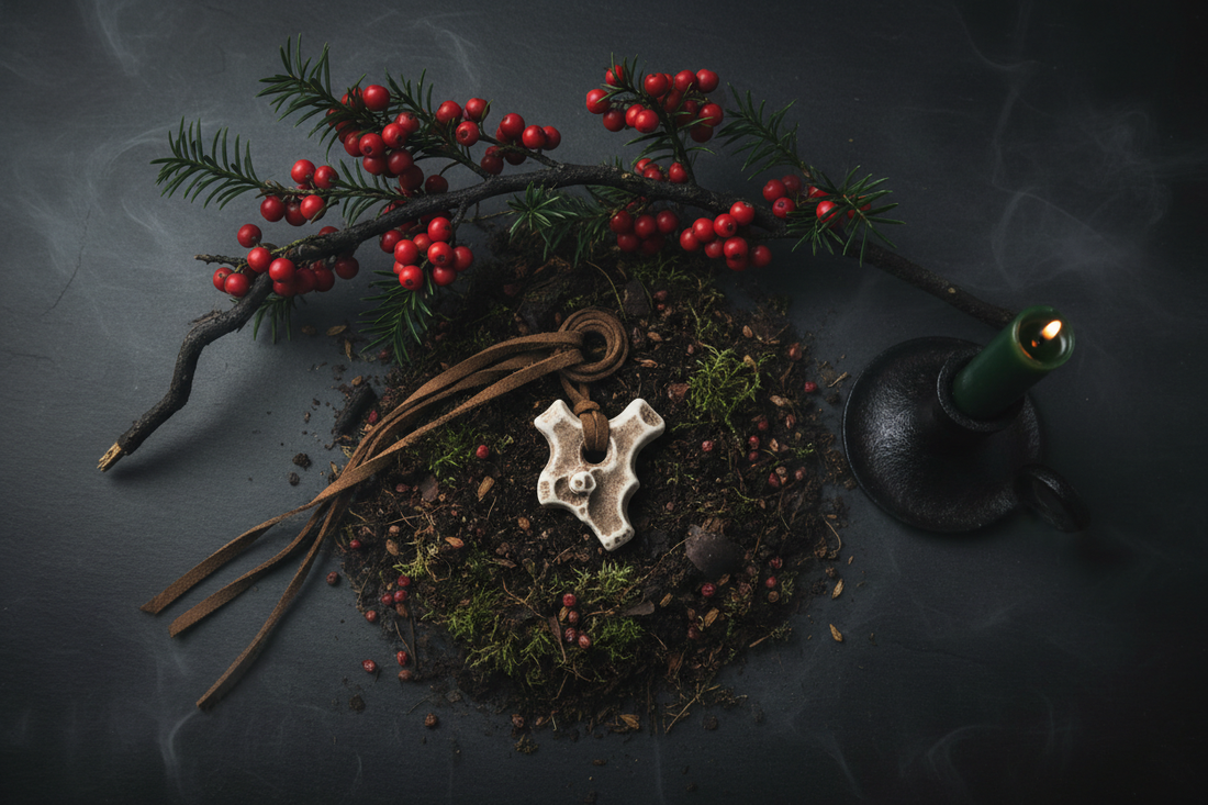 Eihwaz Rune Amulet: Crafting Norse Yew & Death-Rebirth Talismans
