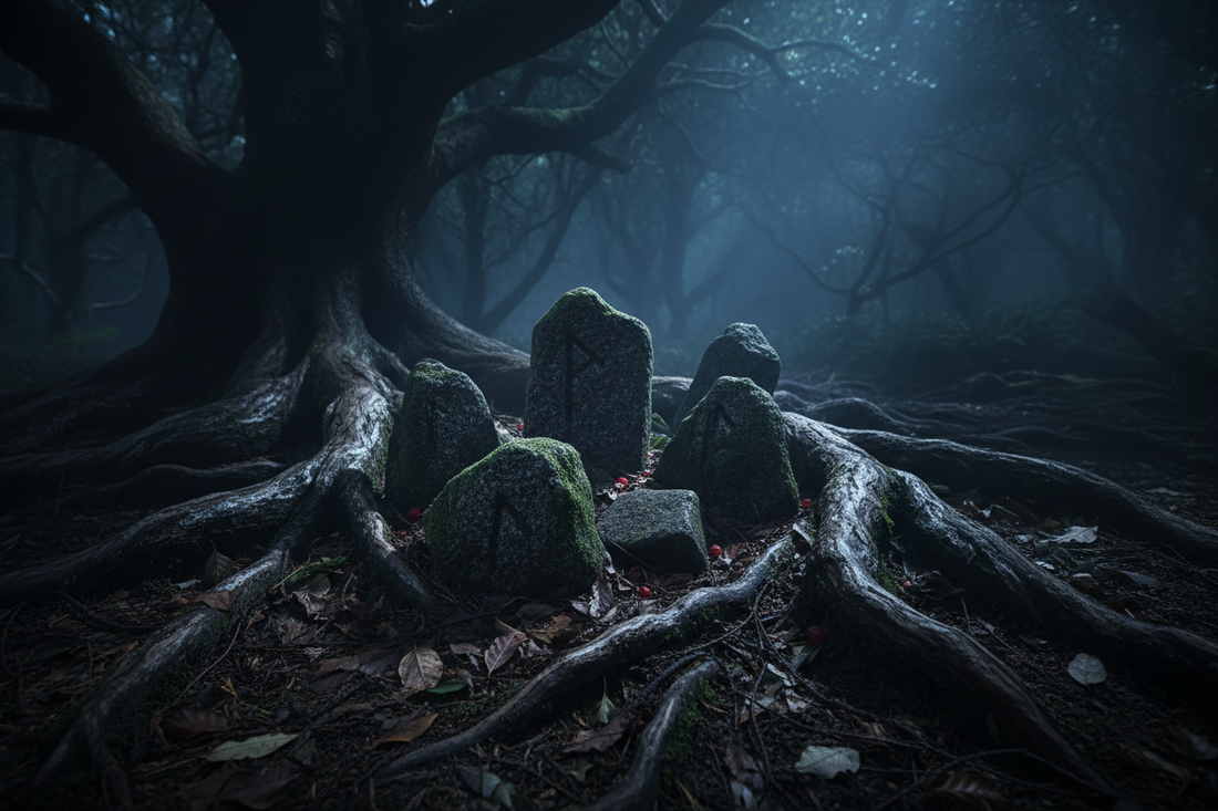 Eihwaz Rune Divination: Reading Transformation, Endurance & the Threshold in Spreads