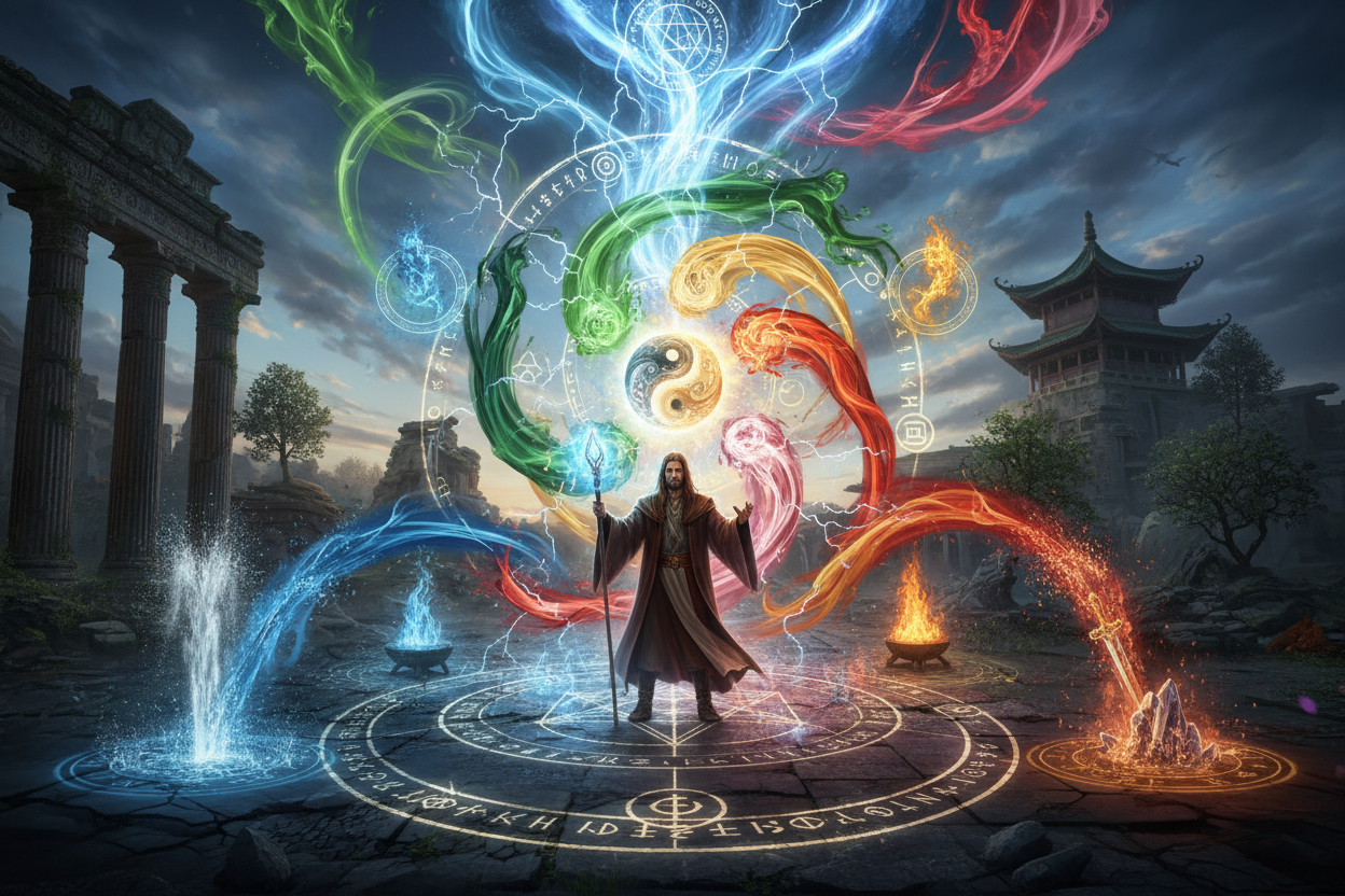 Elemental Ritual Elemental Magic ↔ Five Phase Arts | Practical Elemental Techniques ...