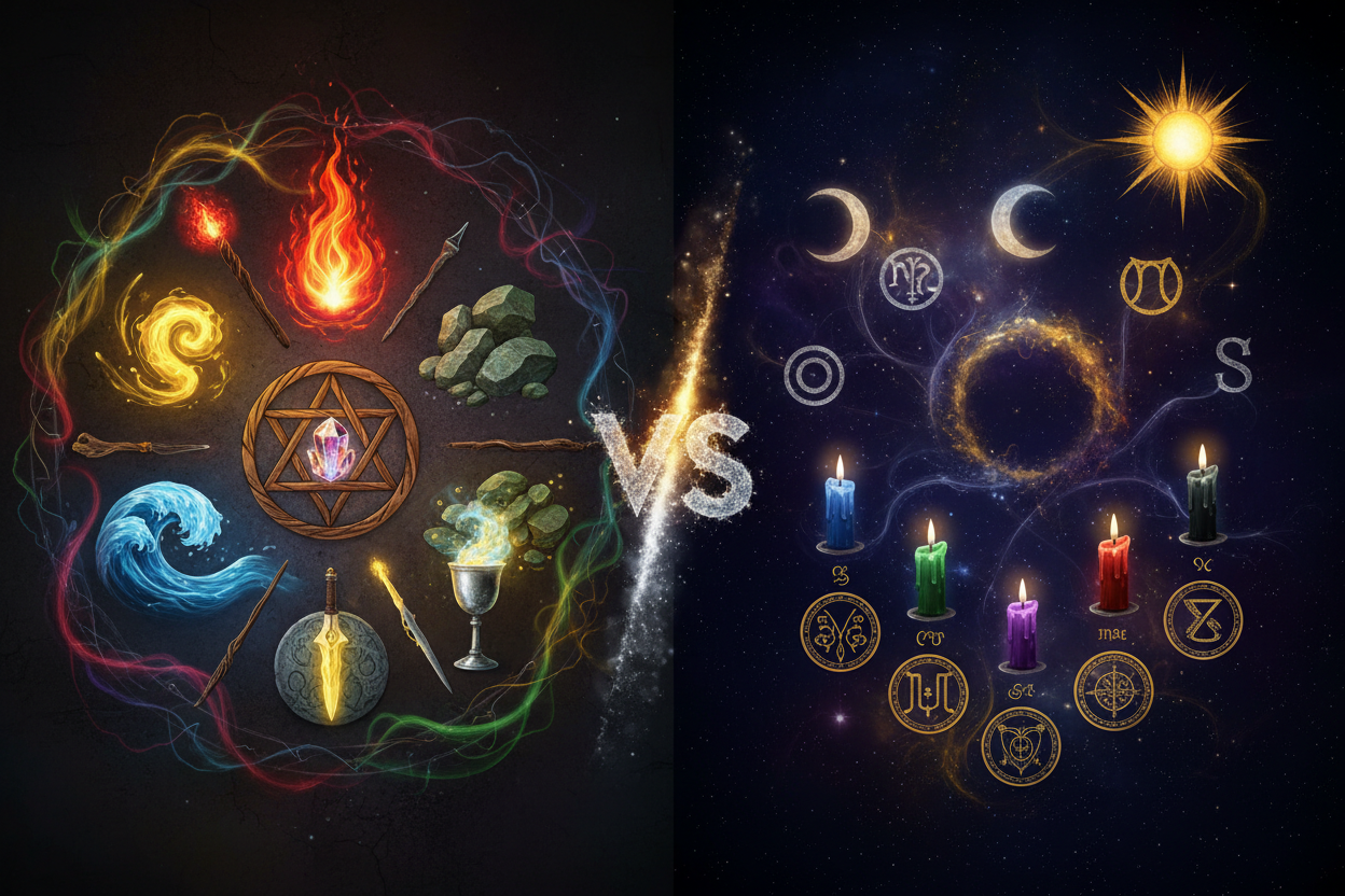Elemental Magic vs Planetary Magic: Complete System Guide – Nicole's ...