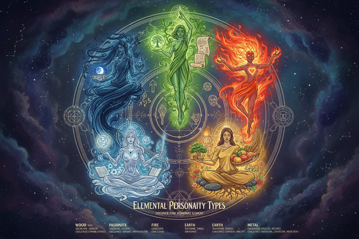 Elemental Personality Types: Discovering Your Dominant Element ...