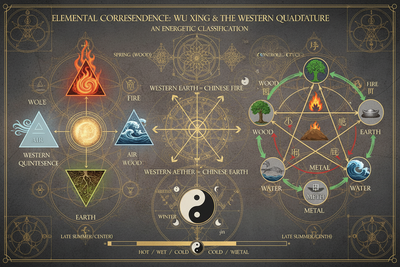 Elements ↔ Five Phases: Energetic Classification