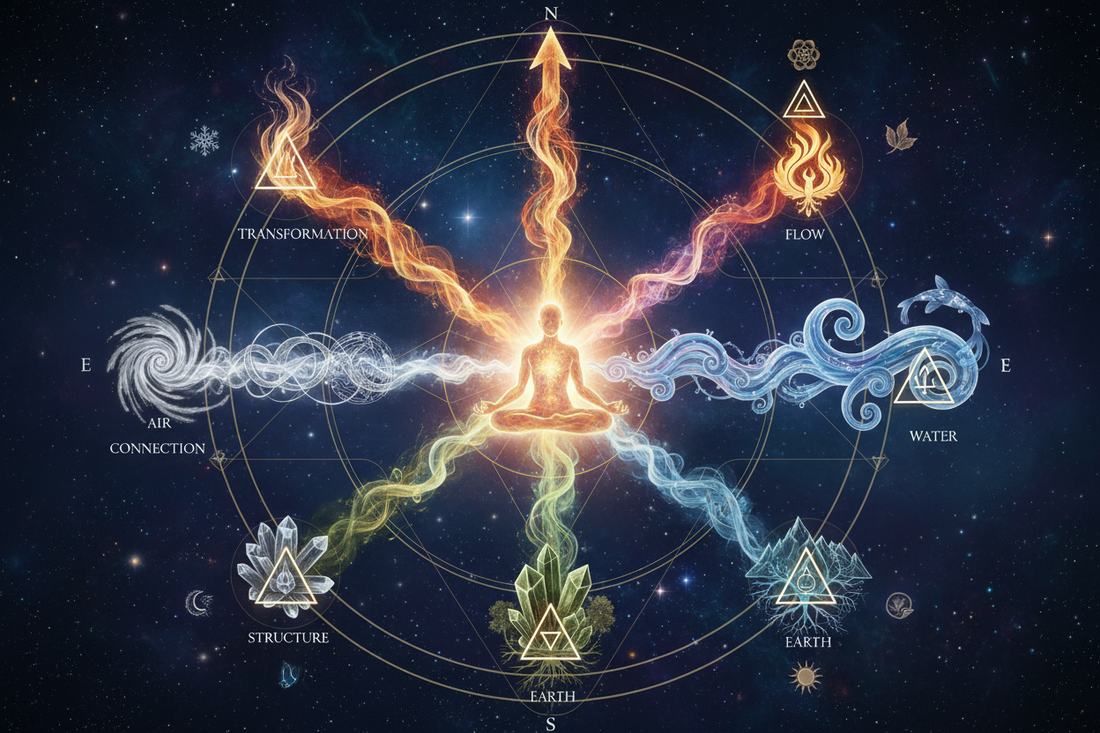 Four Elements vs. Four Directions: Not Elements, but Dimensions of Being - Nicole's ritual universe