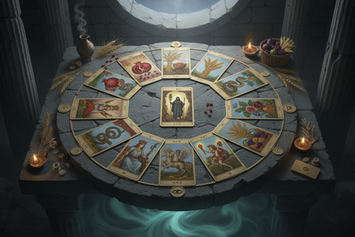 Eleusinian + Tarot: Mystery Spreads