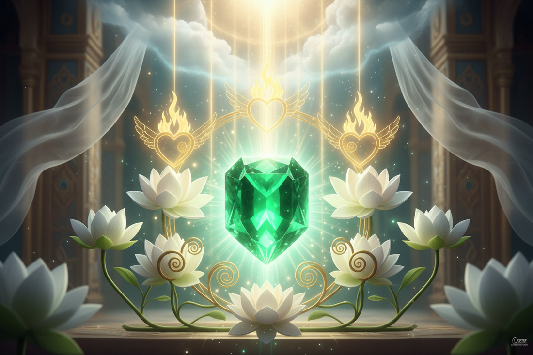 Emerald Divine Love: Higher Heart Activation - Nicole's ritual universe