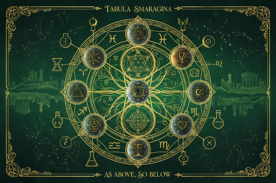 Emerald Tablet + Astrology: Planetary Alchemy - Nicole's ritual universe