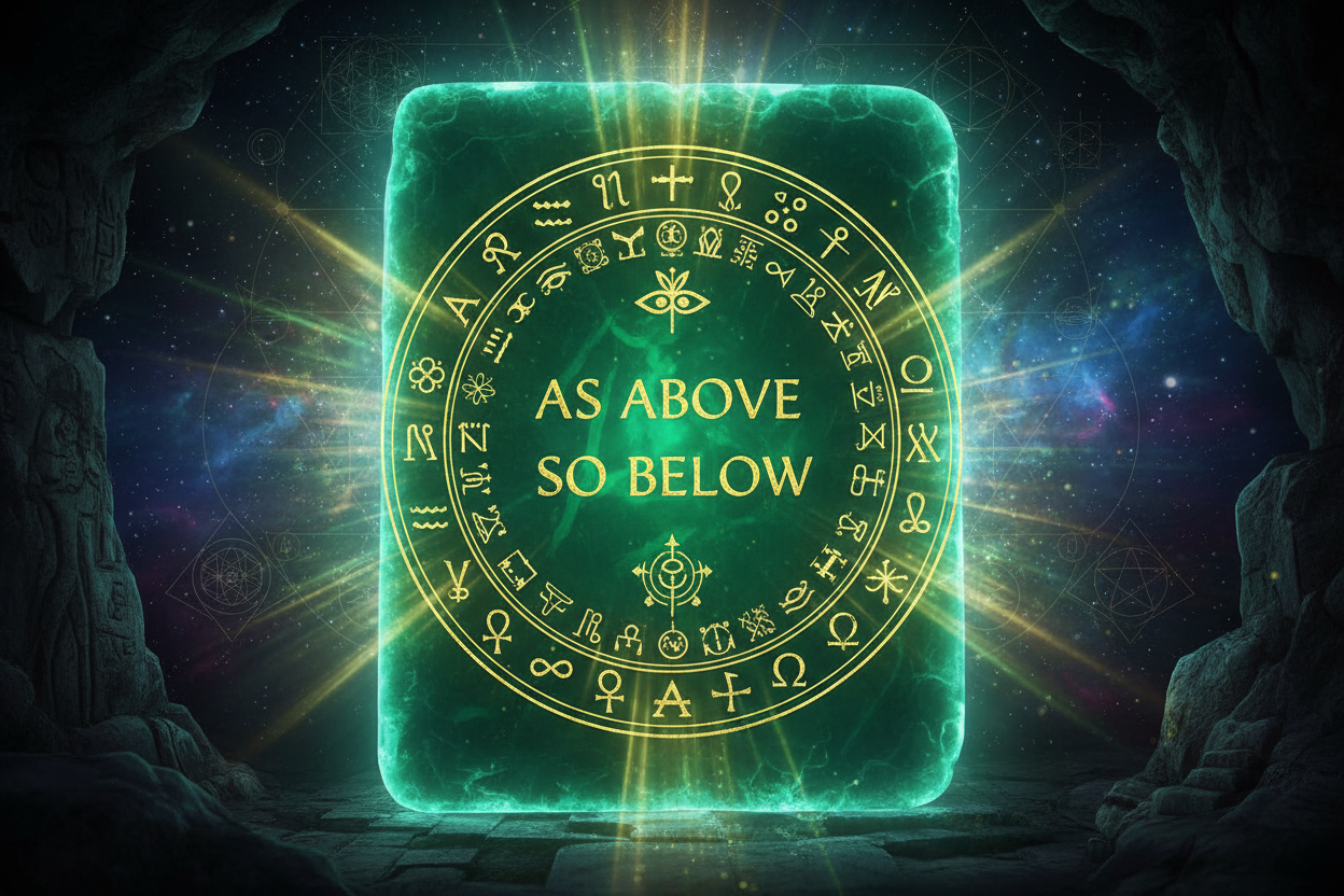 The Emerald Tablet: As Above, So Below Explained (Complete Guide ...
