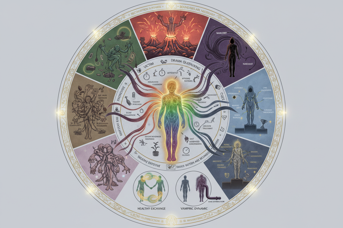 Energy Vampires: Identifying Draining Relationships - Nicole's ritual universe
